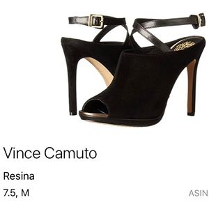 Vince Camino Resina Bootie Black Size 7.5